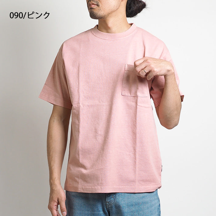 AVIREX アビレックス Tシャツ ポケット デイリー フェイドウォッシュ  (783-3934010)