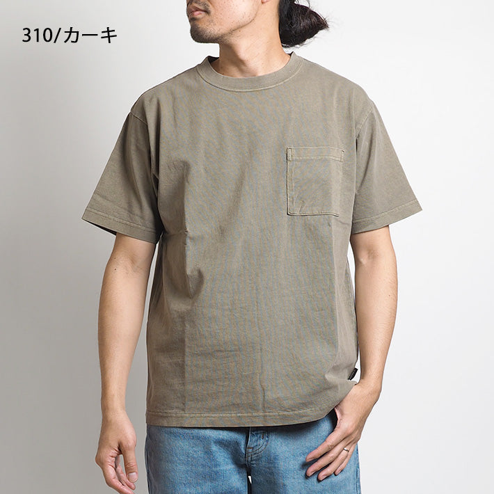 AVIREX アビレックス Tシャツ ポケット デイリー フェイドウォッシュ  (783-3934010)