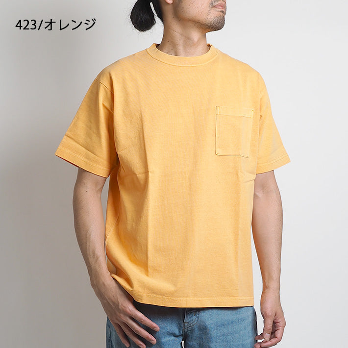 AVIREX アビレックス Tシャツ ポケット デイリー フェイドウォッシュ  (783-3934010)