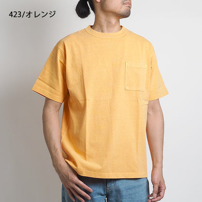 AVIREX アビレックス Tシャツ ポケット デイリー フェイドウォッシュ  (783-3934010)
