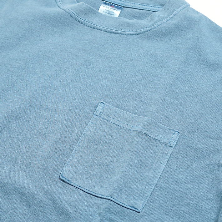 AVIREX アビレックス Tシャツ ポケット デイリー フェイドウォッシュ  (783-3934010)