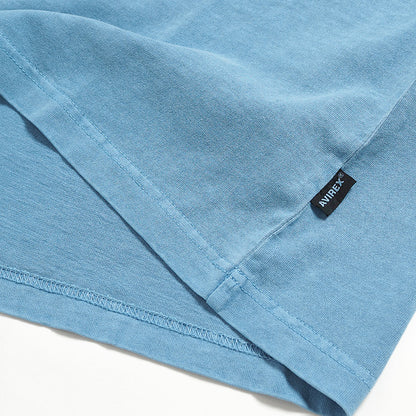 AVIREX アビレックス Tシャツ ポケット デイリー フェイドウォッシュ  (783-3934010)