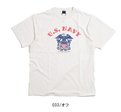 AVIREX アビレックス Tシャツ 半袖 スラブ アーチ U.S.NAVY (783-3134099) 半袖Tシャツ メンズ カジュアル アメカジ ミリタリー ブランド アヴィレックス