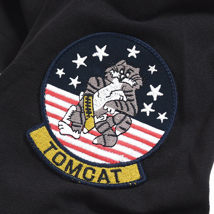 AVIREX アビレックス Tシャツ 半袖 胸ワッペン TOP GUN (783-3934013/6123462)