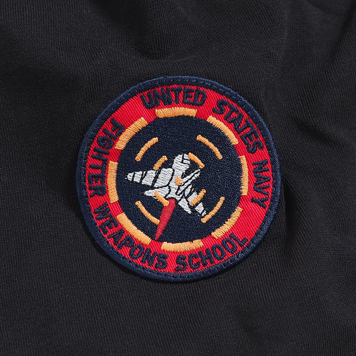 AVIREX アビレックス Tシャツ 半袖 胸ワッペン TOP GUN (783-3934013/6123462)