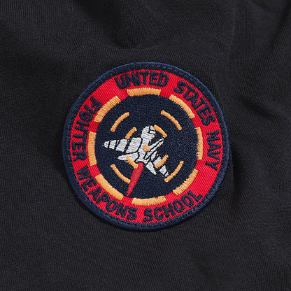 AVIREX アビレックス Tシャツ 半袖 胸ワッペン TOP GUN (783-3934013/6123462)