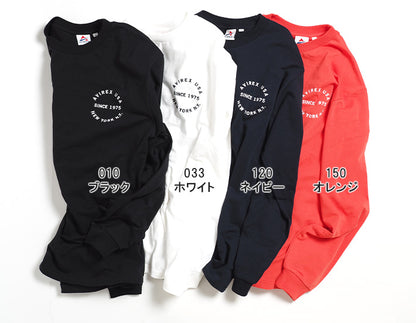 AVIREX アビレックス ロンT ヴァーシティーロゴ バックサークルアップリケ (783-5930018/783-3930013/783-2230001/6123448)