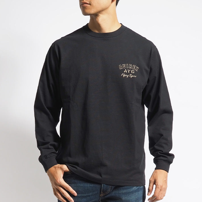 AVIREX アビレックス ロンT 長袖 バックピンナップ FLYING TIGERS (783-4230011)