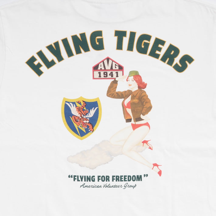 AVIREX アビレックス ロンT 長袖 バックピンナップ FLYING TIGERS (783-4230011)