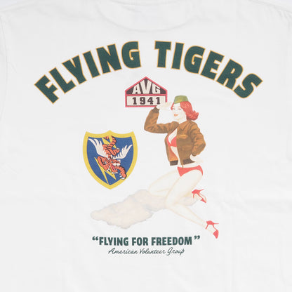 AVIREX アビレックス ロンT 長袖 バックピンナップ FLYING TIGERS (783-4230011)