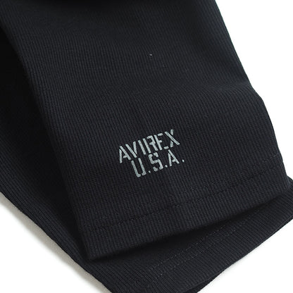 AVIREX アビレックス デイリー ジップパーカー リブ 無地 (783-5230008/783-4930006/6153641) メンズファッション ブランド