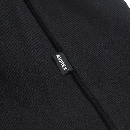 AVIREX アビレックス デイリー ジップパーカー リブ 無地 (783-5230008/783-4930006/6153641) メンズファッション ブランド