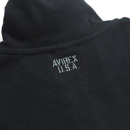 AVIREX アビレックス デイリー スタンドジップジャケット リブ 無地 (783-5230011/783-4930007/6153642)