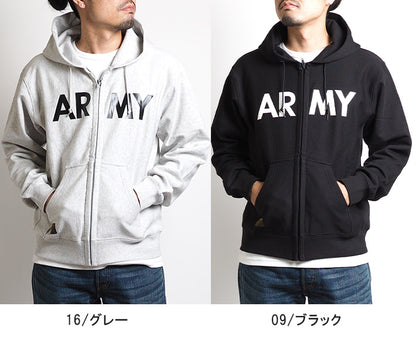 AVIREX アビレックス ZIPスウェットパーカー ARMY s(6123445/7832231026)