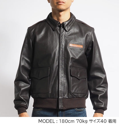 AVIREX アビレックス A-2 ジャケット 馬革 ホースレザー (783-4950019)