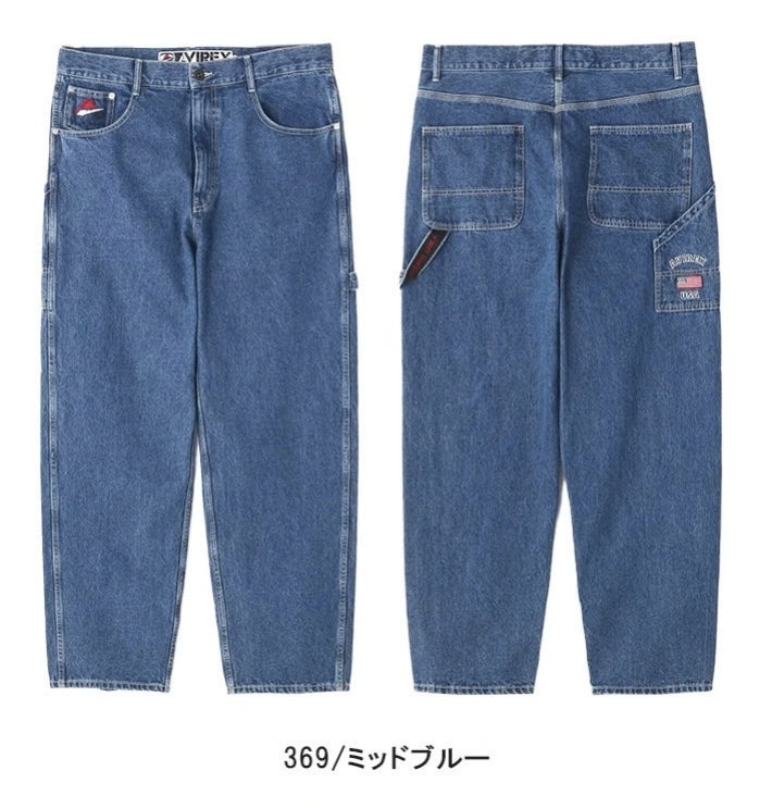 AVIREX アビレックス ペインターパンツ デニム バーシティ (783-3910010/6126155)