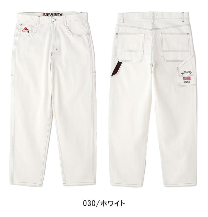 AVIREX アビレックス ペインターパンツ デニム バーシティ (783-3910010/6126155)