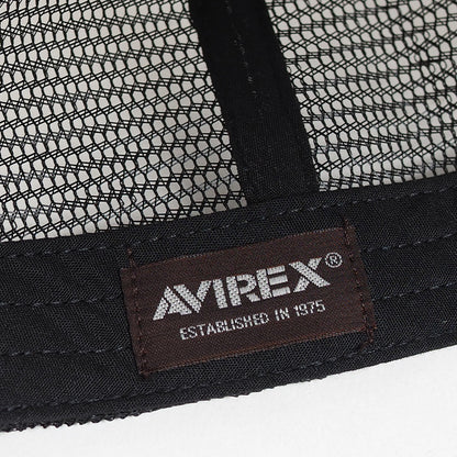 AVIREX アビレックス メッシュキャップ 深め 帽子 EQUIPMENT 刺繍 (14407300)