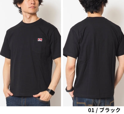 BEN DAVIS ベンデイビス Tシャツ 半袖 胸ポケット ワンポイント 無地 (C-26580000 C-25580000)