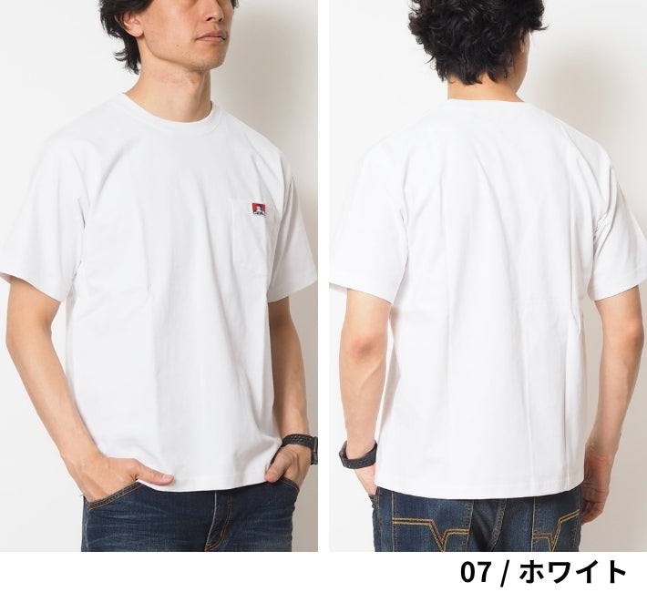 BEN DAVIS ベンデイビス Tシャツ 半袖 胸ポケット ワンポイント 無地 (C-26580000 C-25580000)