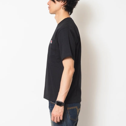 BEN DAVIS ベンデイビス Tシャツ 半袖 胸ポケット ワンポイント 無地 (C-26580000 C-25580000)
