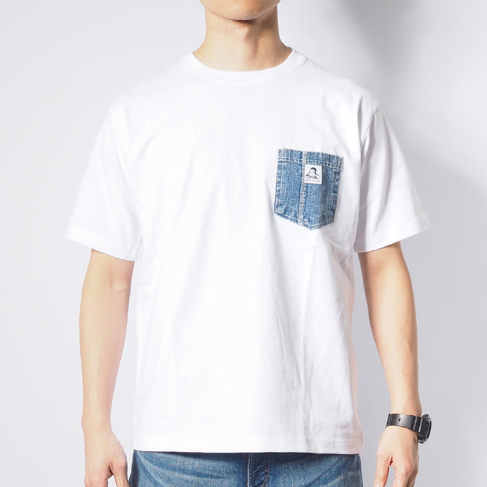 BEN DAVIS ベンデイビス Tシャツ 半袖 デニムポケット (C-25580001)