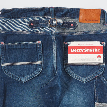 BETTY SMITH ベティスミス レディース デニムパンツ テーパード ヘリテイジ (BAW-001)