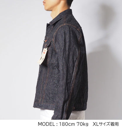 BIG JOHN ビッグジョン 石川台デニム ジャケット ジージャン 赤耳 日本製 (S6953W)
