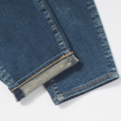 BIG JOHN ビッグジョン ジーンズ キャロットレッグ 色落ち ストレッチ 細身 日本製 (MMM134J-352R)