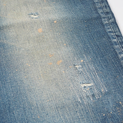 BIG JOHN ビッグジョン ジーンズ キャロットレッグ 色落ち ストレッチ 細身 日本製 (MMM134J-352R)