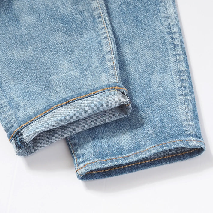 BIG JOHN ビッグジョン ジーンズ スロウレッグ ブリーチ ストレッチ 日本製 (MMM133F-544)