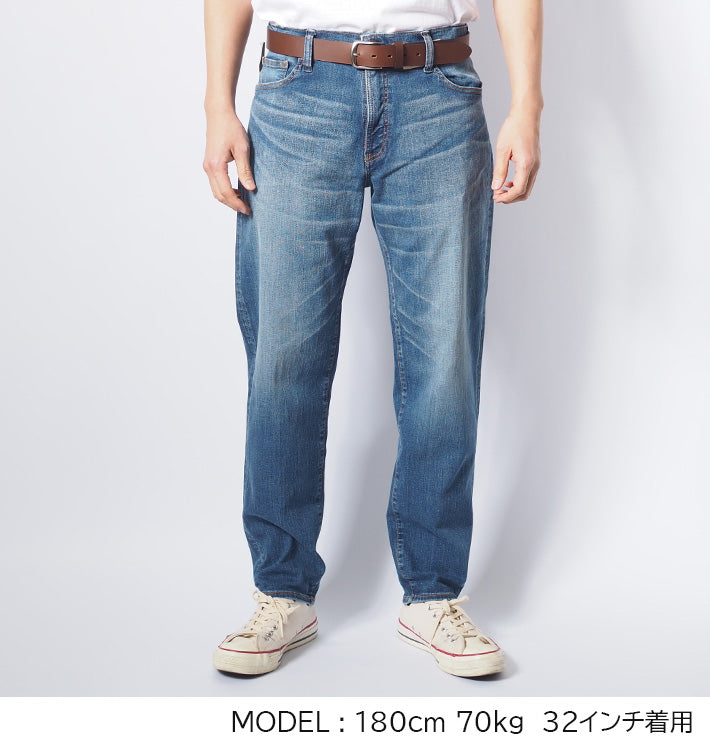 BIG JOHN ビッグジョン ジーンズ スロウレッグ 色落ち ストレッチ 日本製 (MMM133F-342)