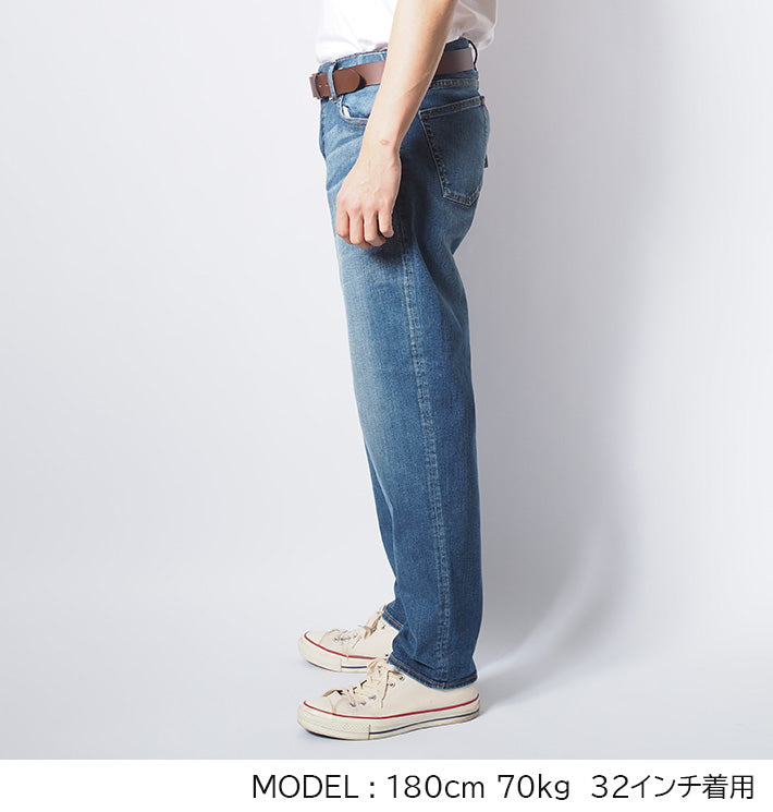 BIG JOHN ビッグジョン ジーンズ スロウレッグ 色落ち ストレッチ 日本製 (MMM133F-342)