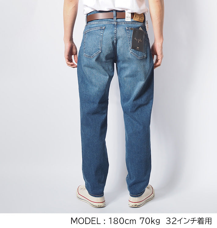 BIG JOHN ビッグジョン ジーンズ スロウレッグ 色落ち ストレッチ 日本製 (MMM133F-342)