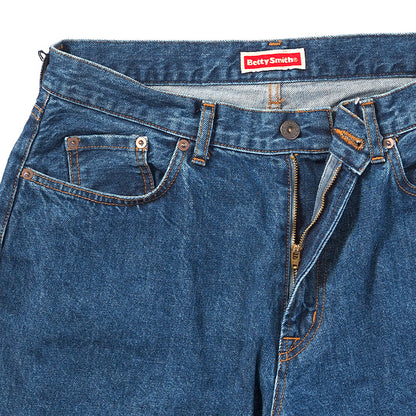 BETTY SMITH ベティスミス ワイドテーパードジーンズ デニムパンツ 日本製 (BAM-1025DM)