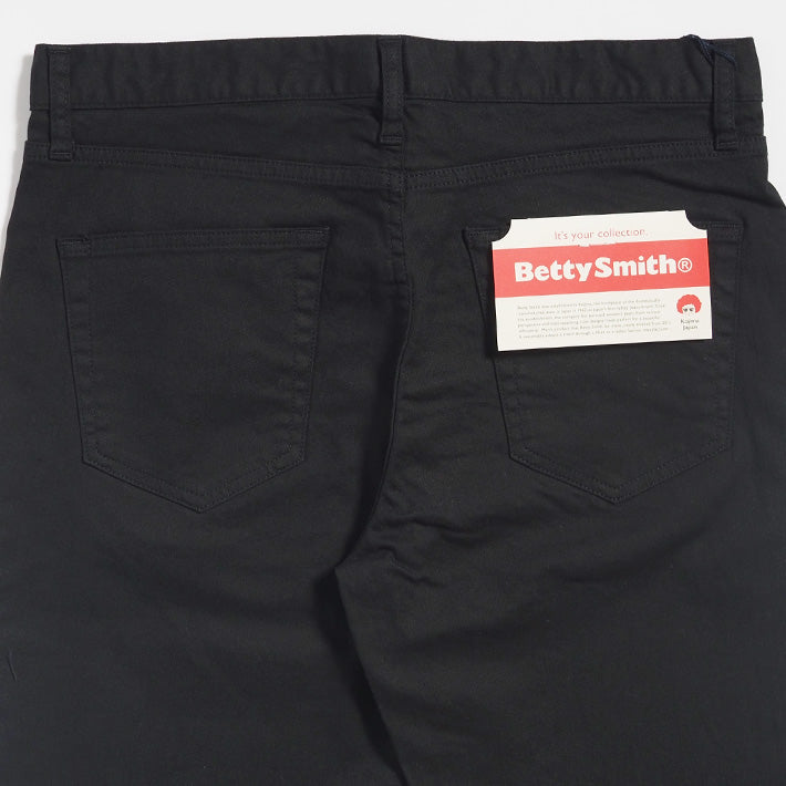 【セール26%OFF】 BETTY SMITH ベティスミス メンズ スリム テーパードパンツ ストレッチ カツラギ 日本製 (BAM-1014A)