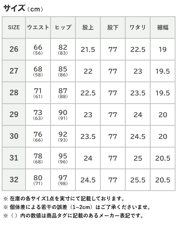 C17 シーセブンティーン ストレート ジーンズ デニムパンツ ストレッチ (CB323)