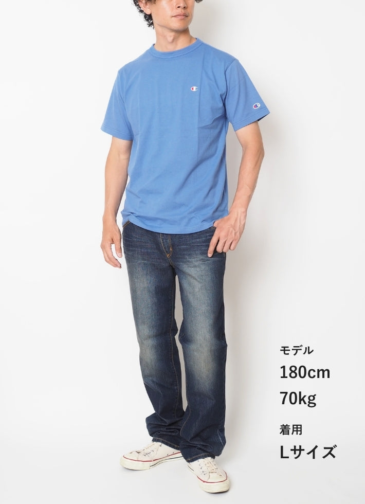 CHAMPION チャンピオン Tシャツ 半袖 ワンポイント ロゴ (C3-X352)