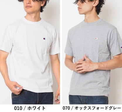 CHAMPION チャンピオン Tシャツ 半袖 ワンポイント ロゴ (C3-X352)