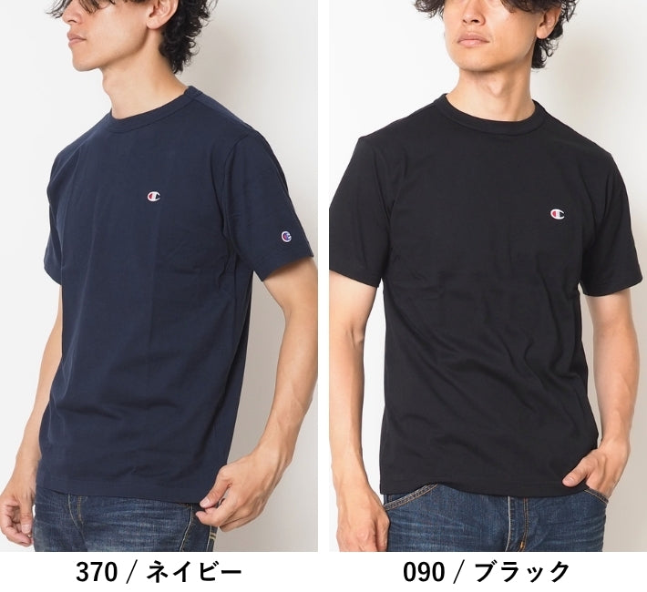 CHAMPION チャンピオン Tシャツ 半袖 ワンポイント ロゴ (C3-X352)