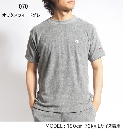 CHAMPION チャンピオン Tシャツ 半袖 パイル タオル地 (C3-X359)