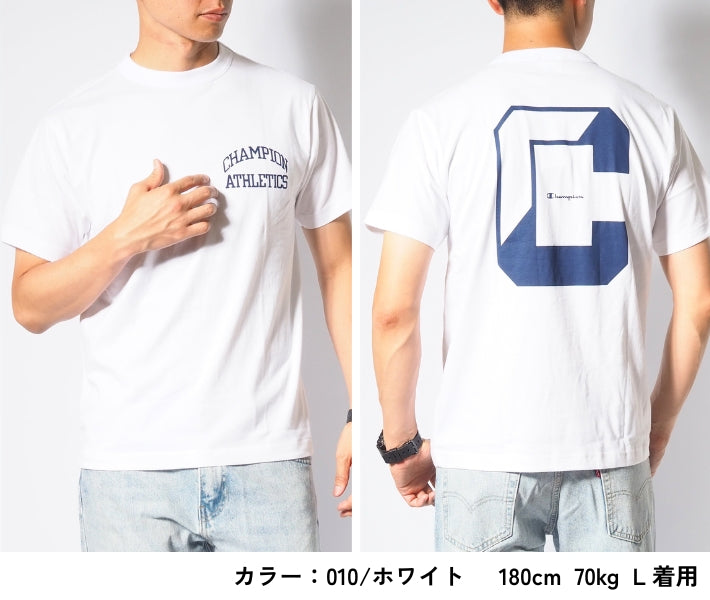 CHAMPION チャンピオン Tシャツ 半袖 ベーシック ビックCロゴ (C3-B339)