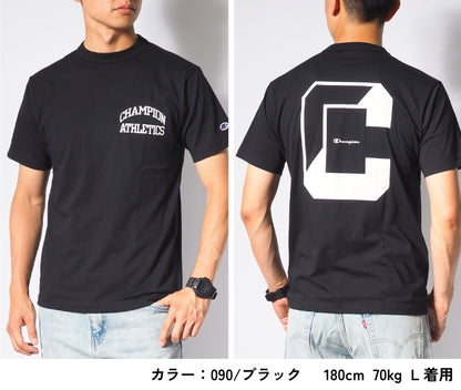 CHAMPION チャンピオン Tシャツ 半袖 ベーシック ビックCロゴ (C3-B339)