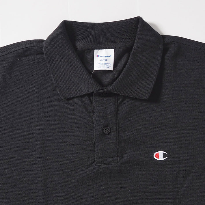 CHAMPION チャンピオン ポロシャツ 鹿の子 ワンポイントロゴ (C3-Z358)