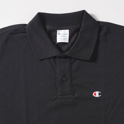 CHAMPION チャンピオン ポロシャツ 鹿の子 ワンポイントロゴ (C3-Z358)