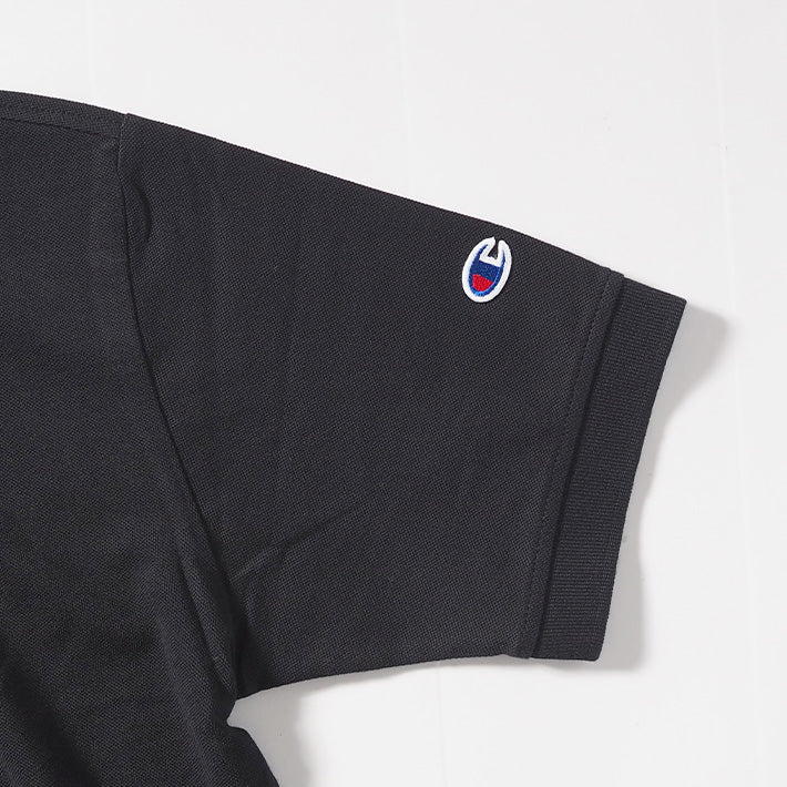 CHAMPION チャンピオン ポロシャツ 鹿の子 ワンポイントロゴ (C3-Z358)