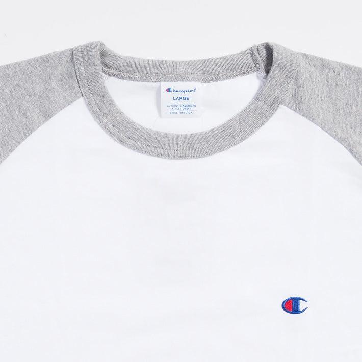 CHAMPION チャンピオン ロンT 長袖 ラグラン 胸ロゴ (C3-Y429)