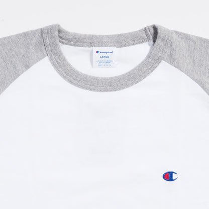 CHAMPION チャンピオン ロンT 長袖 ラグラン 胸ロゴ (C3-Y429)