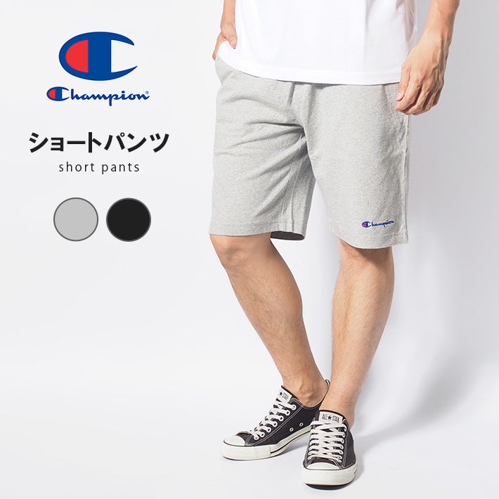 CHAMPION チャンピオン ハーフパンツ カットショーツ ベーシック スソロゴ (C3-X518)
