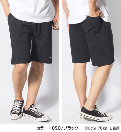 CHAMPION チャンピオン ハーフパンツ カットショーツ ベーシック スソロゴ (C3-X518)